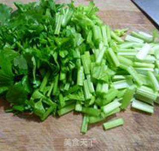 香芹拌羊尾笋的做法步骤:7
