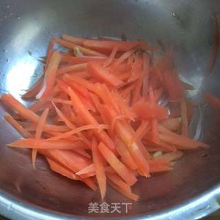 豆芽拌菠菜的做法步骤:4