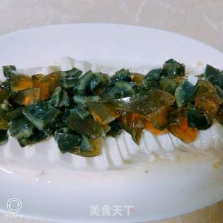 家常皮蛋豆腐的做法步骤:5