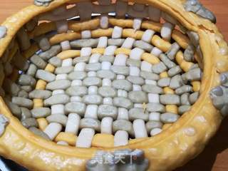花篮馒头(二)的做法步骤:9