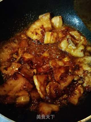 传统回锅肉的做法步骤:10