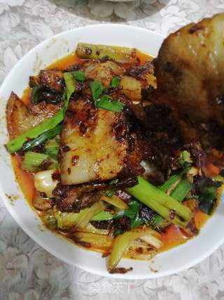 传统回锅肉的做法步骤:15