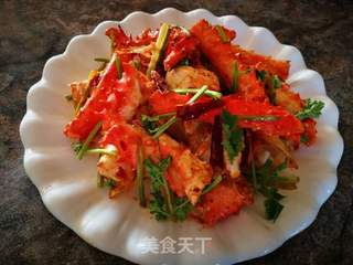 香辣蟹的做法步骤:9
