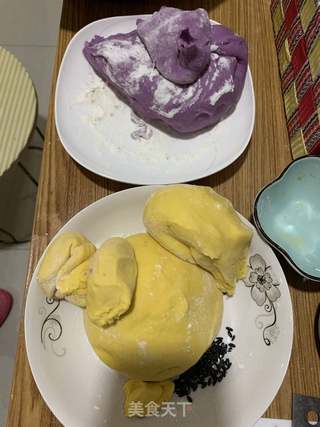 毛毛虫小馒头的做法步骤:4