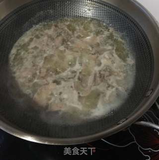 菠菜猪肝粥的做法步骤:9