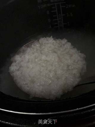 菠菜猪肝粥的做法步骤:17