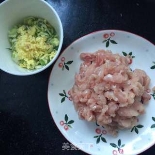 香菇肉丝拌面的做法步骤:4