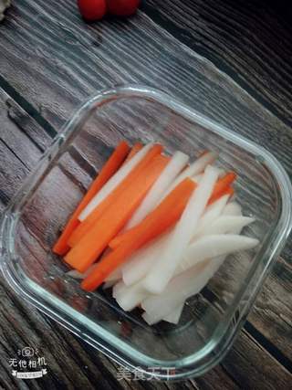 酸甜爽口萝卜条的做法步骤:10