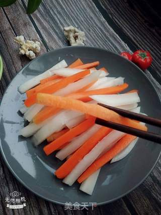 酸甜爽口萝卜条的做法步骤:11