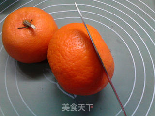 香橙腊肠蒸饭的做法步骤:2