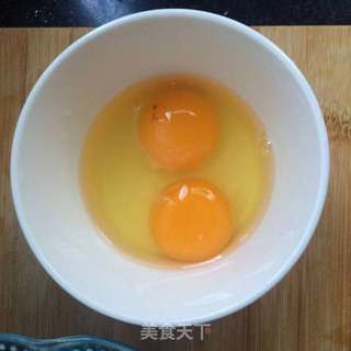 蒜苔蛋炒饭的做法步骤:4