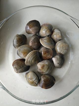 海鲜菌菇年糕汤的做法步骤:5