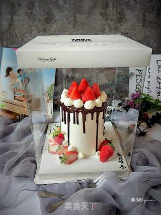 送你一份甜蜜‖生日蛋糕的做法步骤:37