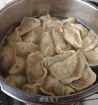 韭菜红粉皮素饺子的做法步骤:9