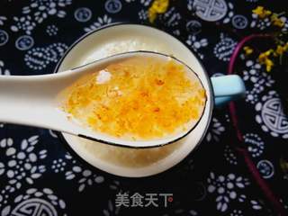 桂花黎麦牛奶粥片的做法步骤:7