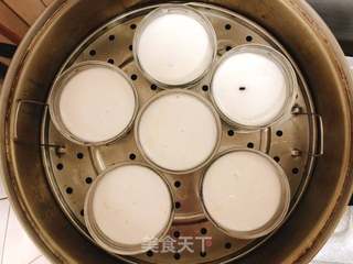 蜜豆钵仔糕的做法步骤:3