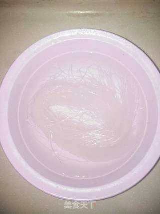 黄瓜豆芽拌粉丝的做法步骤:3