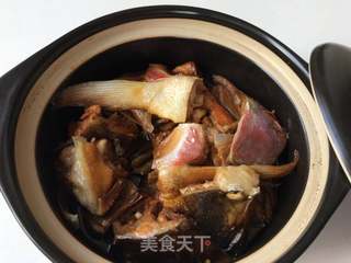 砂锅三文鱼头的做法步骤:7