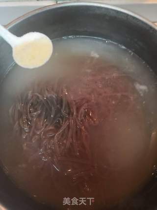 肉末荞麦面的做法步骤：2