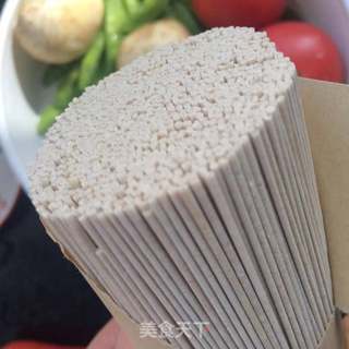 荷兰豆荞麦面的做法步骤：3
