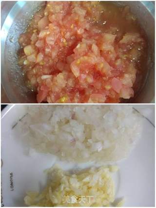平底锅版牛肉披萨的做法步骤：1