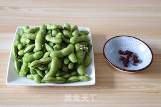 五香毛豆的做法步骤:2