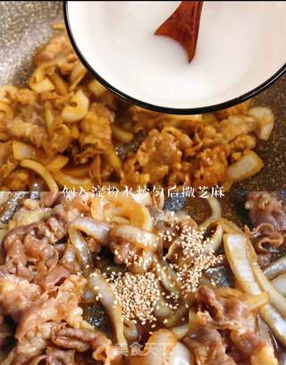 肥牛饭的做法步骤:4