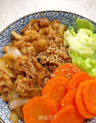 肥牛饭的做法步骤:6