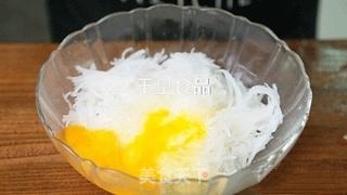 萝卜丝鸡蛋饼的做法步骤:3