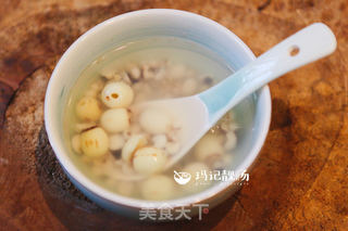 莲子桂圆粥的做法步骤:4