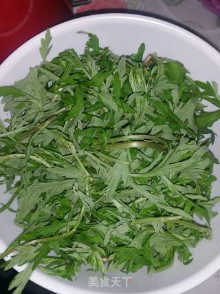艾草饼的做法步骤：1