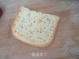 鸡蛋火腿三明治的做法步骤:6