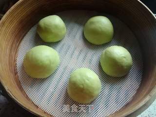 菠菜香肠包的做法步骤:11
