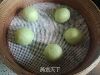 菠菜香肠包的做法步骤:10