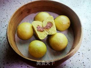 菠菜香肠包的做法步骤:13