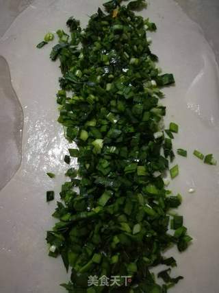 韭菜虾皮馅饼的做法步骤:3