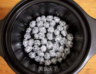 砂锅烤地瓜的做法步骤:4