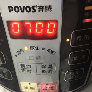 绿豆莲子百合粥的做法步骤:3