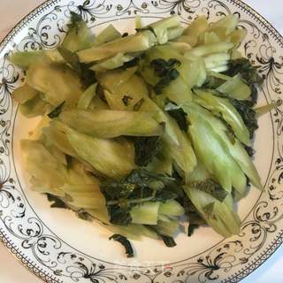 腊肉炒酸菜的做法步骤:2