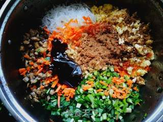 平菇韭菜粉丝鸡蛋饺的做法步骤:20