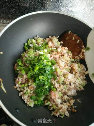 香菇芹菜.虾仁炒饭的做法步骤:15