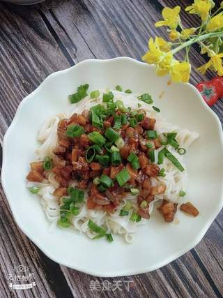 杏鲍菇香辣炸酱面的做法步骤:25