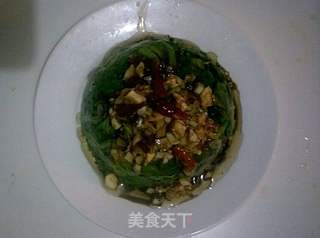 麻辣油拌菠菜的做法步骤:10