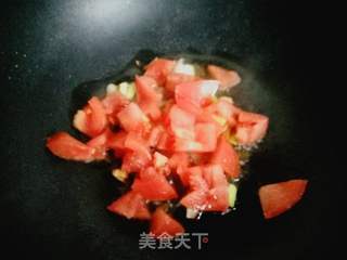 面条菜西红柿汤面的做法步骤:4