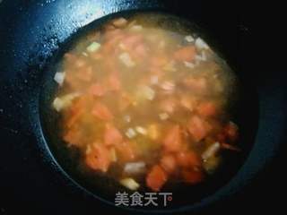 面条菜西红柿汤面的做法步骤:6