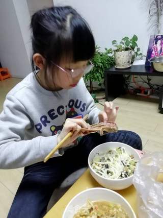 面条鱼打卤面的做法步骤:18