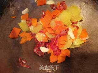 香肠炒土豆片的做法步骤:10