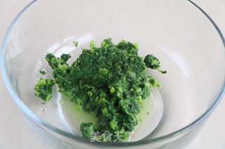 茼蒿鸡蛋面饼的做法步骤:2