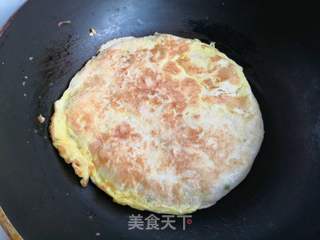 快手鸡蛋饼的做法步骤:6