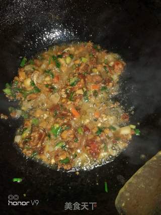 肉酱面的做法步骤：7
